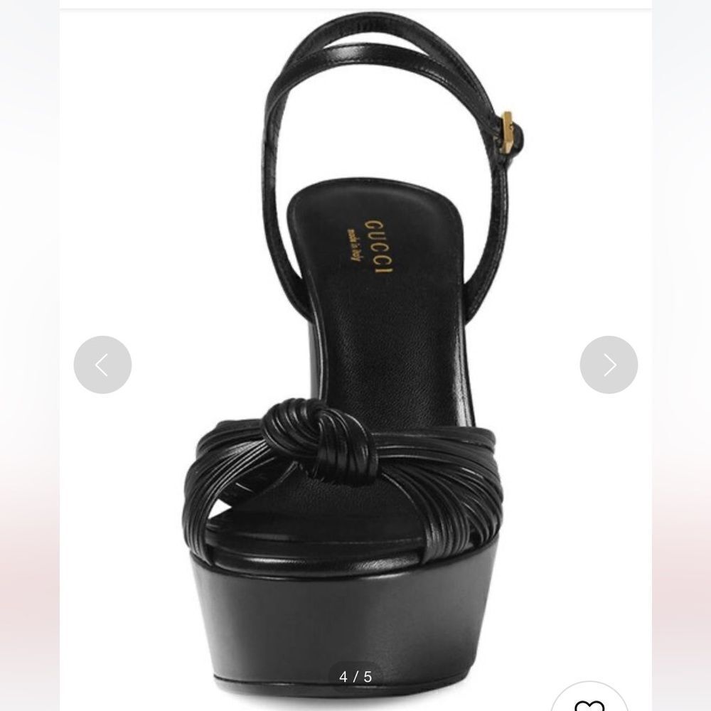 Gucci Allie Knotted Platform Sandal - Picture 2 of 11